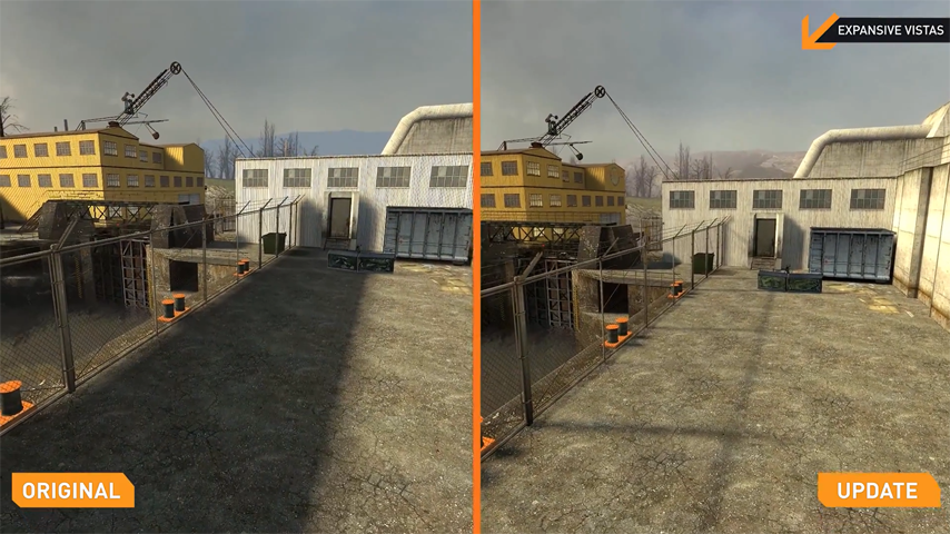 Life update. Half Life 2 update. Half Life 2 Remastered. Half Life 2 ремастер. Half-Life 2: update vs Original.